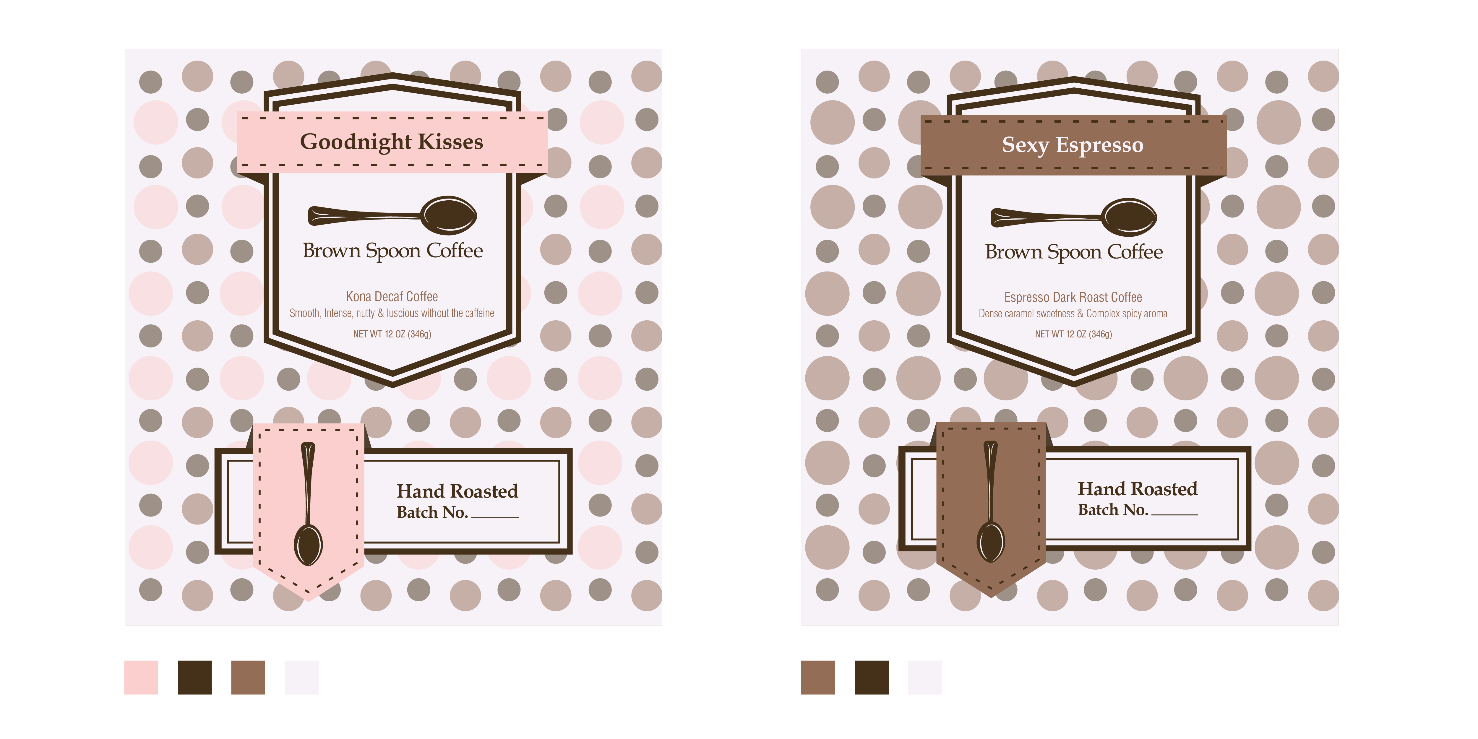 Different coffee labels